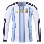 Camiseta Argentina 1ª Manga Larga 2026