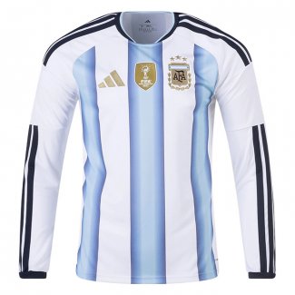 Camiseta Argentina 1ª Manga Larga 2026