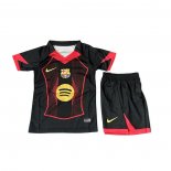 Camiseta Barcelona Special Nino 25-26 Negro Rojo