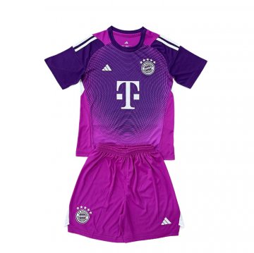 Camiseta Bayern Munich Portero Nino 25-26 Purpura