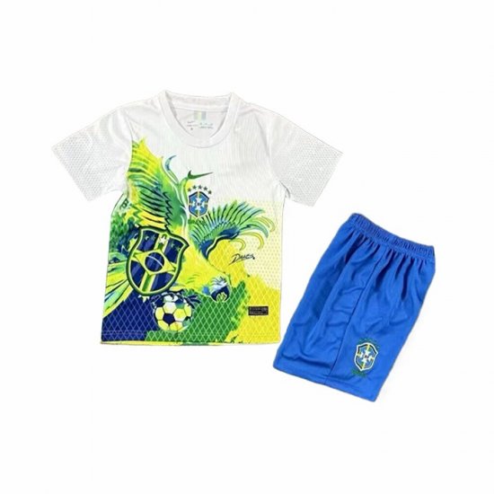 Camiseta Brasil Special Nino 25-26 Blanco - Haga un click en la imagen para cerrar