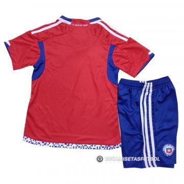 Camiseta Chile 1ª Nino 2022