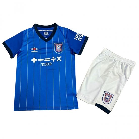 Camiseta Ipswich Town 1ª Nino 24-25 - Haga un click en la imagen para cerrar