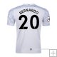 Camiseta Manchester City Jugador Bernardo Tercera 20-21