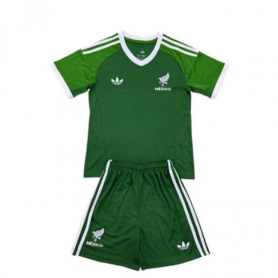 Camiseta Mexico Portero 1ª Nino 2025 - Haga un click en la imagen para cerrar