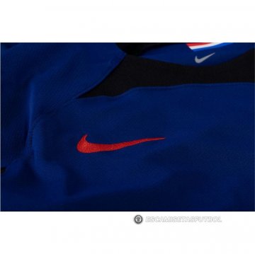 Camiseta Paises Bajos 2ª Manga Larga 2022