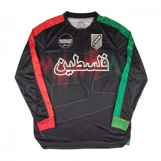 Camiseta Palestina Special Manga Larga 25-26 Negro