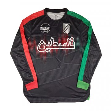 Camiseta Palestina Special Manga Larga 25-26 Negro