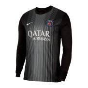 Camiseta Paris Saint-Germain Portero 1ª Manga Larga 25-26 Negro