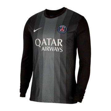 Camiseta Paris Saint-Germain Portero 1ª Manga Larga 25-26 Negro