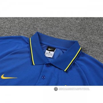 Camiseta Polo del Barcelona 22-23 Azul