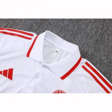 Camiseta Polo del Bayern Munich 25-26 Blanco
