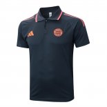 Camiseta Polo del Bayern Munich 25-26 Gris Naranja