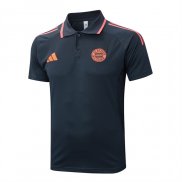 Camiseta Polo del Bayern Munich 25-26 Gris Naranja