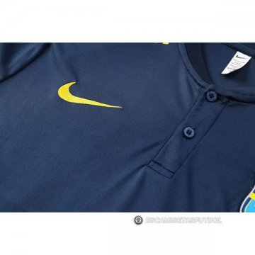 Camiseta Polo del Brasil 2022-2023 Azul