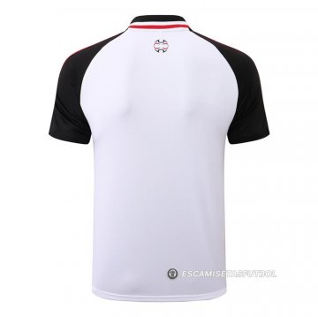 Camiseta Polo del Manchester United 22-23 Blanco