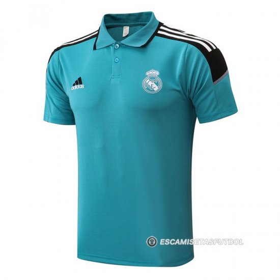 Camiseta Polo del Real Madrid 2022 Azul - Haga un click en la imagen para cerrar