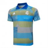 Camiseta Polo del Real Madrid 25-26 Azul Verde