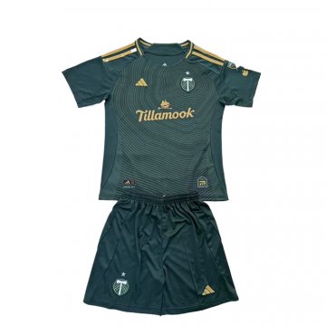 Camiseta Portland Timbers 1ª Nino 2025