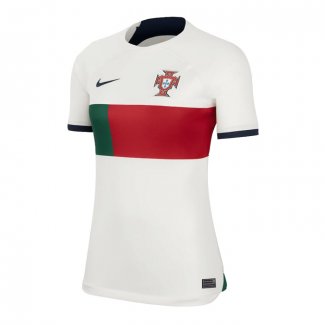 Camiseta Portugal 2ª Mujer 2022