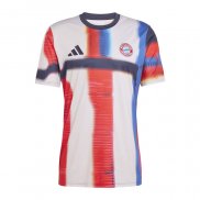 Camiseta Pre Partido del Bayern Munich 25-26 Blanco