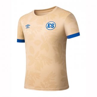 Camiseta Pre Partido del El Salvador 2025 Amarillo