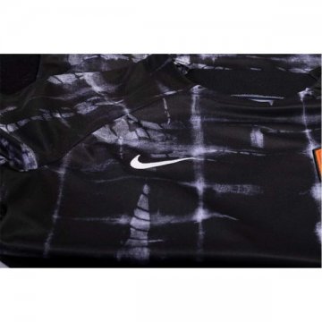 Camiseta Pre Partido del Paises Bajos 2022 Negro