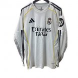 Camiseta Real Madrid 1ª Manga Larga 25-26