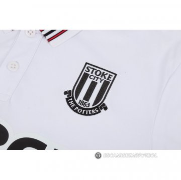 Camiseta Stoke City 2ª 22-23 Blanco