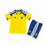 Camiseta Suecia 1ª Nino 2026