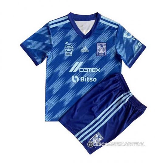 Camiseta Tigres UANL 2ª Nino 22-23 - Haga un click en la imagen para cerrar