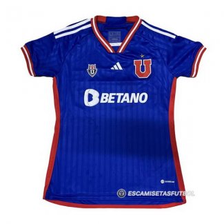 Camiseta Universidad de Chile 1ª Mujer 2023