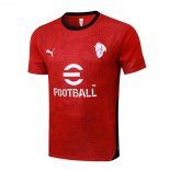 Camiseta de Entrenamiento AC Milan 25-26 Rojo