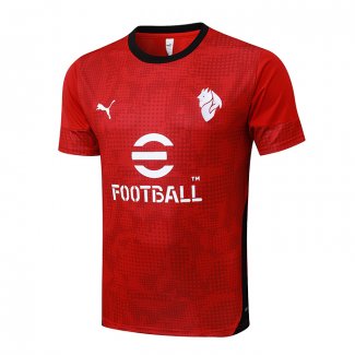 Camiseta de Entrenamiento AC Milan 25-26 Rojo