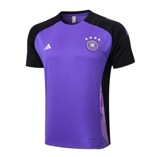 Camiseta de Entrenamiento Alemania 2024-25 Purpura - Haga un click en la imagen para cerrar