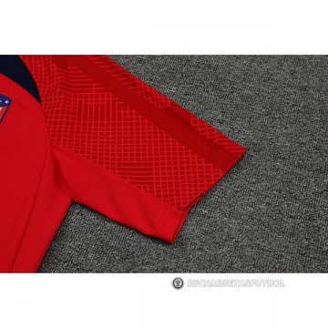 Camiseta de Entrenamiento Atletico Madrid 22-23 Rojo