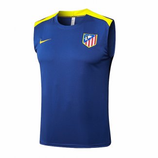 Camiseta de Entrenamiento Atletico Madrid Sin Mangas 25-26 Azul