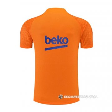 Camiseta de Entrenamiento Barcelona 22-23 Naranja