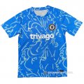 Camiseta de Entrenamiento Chelsea 2022 Azul Claro