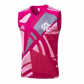 Camiseta de Entrenamiento Flamengo Sin Mangas 25-26 Rosa