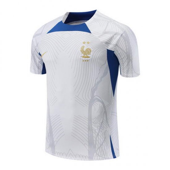 Camiseta de Entrenamiento Francia 2022-2023 Blanco - Haga un click en la imagen para cerrar