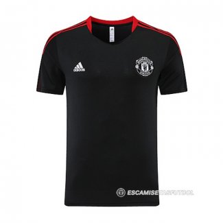 Camiseta de Entrenamiento Manchester United 2023-24 Negro