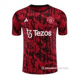Camiseta de Entrenamiento Manchester United 23-24 Rojo