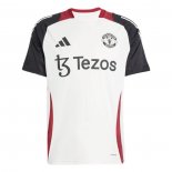Camiseta de Entrenamiento Manchester United 24-25 Blanco