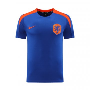 Camiseta de Entrenamiento Paises Bajos 2024-25 Azul
