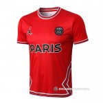 Camiseta de Entrenamiento Paris Saint-Germain Jordan 22-23 Rojo