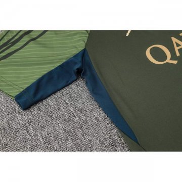 Camiseta de Entrenamiento Paris Saint-Germain Jordan 24-25 Verde