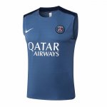 Camiseta de Entrenamiento Paris Saint-Germain Sin Mangas 25-26 Gris