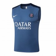 Camiseta de Entrenamiento Paris Saint-Germain Sin Mangas 25-26 Gris