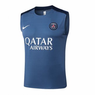 Camiseta de Entrenamiento Paris Saint-Germain Sin Mangas 25-26 Gris